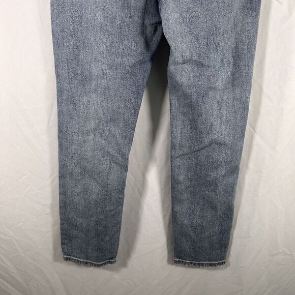 Willow Root Jeans Women's 26 Light Wash Denim Distressed High Rise Ankle - Picture 9 of 11